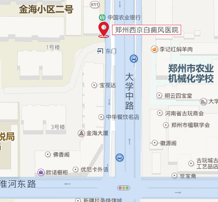 郑州西京白癜风医院来院路线